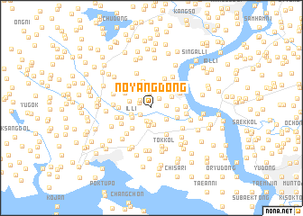 map of Noyang-dong