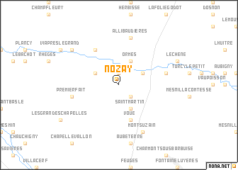 map of Nozay