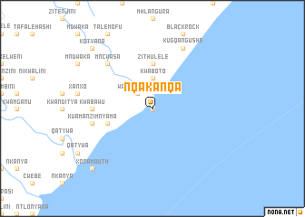 map of Nqakanqa