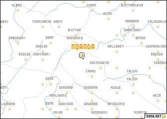 map of Nqanda