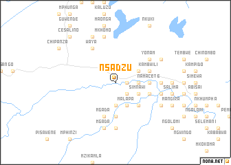 map of Nsadzu