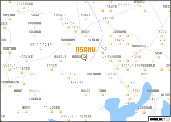 map of Nsamu