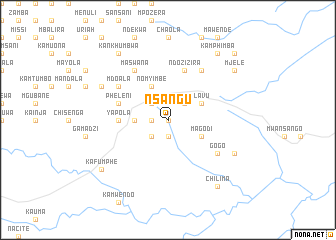 map of Nsangu