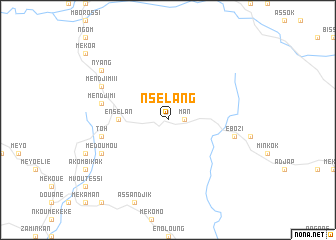 map of Nsélang