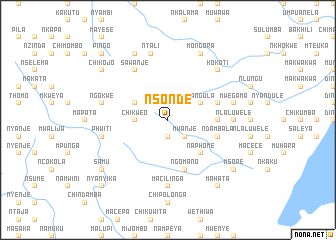 map of Nsonde