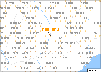 map of Nsumanu