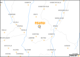 map of Nsundi