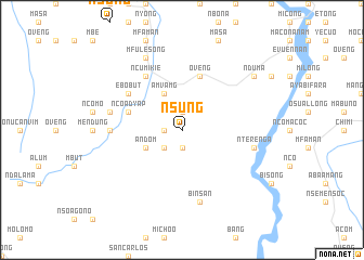 map of Nsung