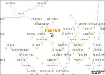 map of Nsutem