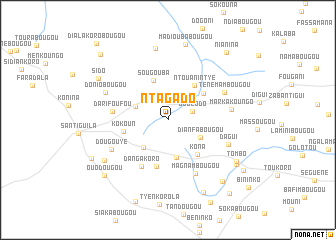 map of Ntagado