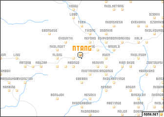 map of Ntang