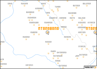 map of Ntarabana