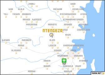 map of Ntengeza