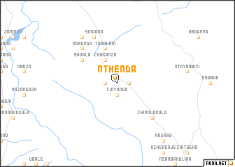 map of Nthenda