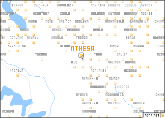 map of Nthesa