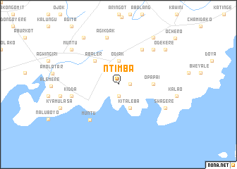 map of Ntimba