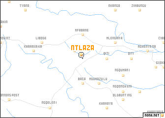 map of Ntlaza