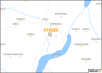 map of Ntogon