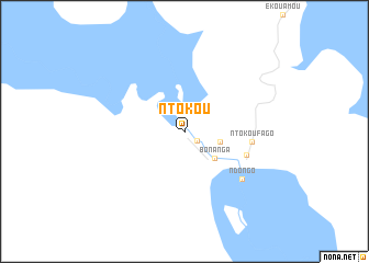 map of Ntokou