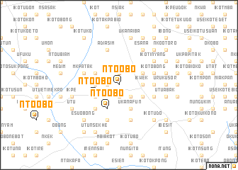 map of Nto Obo