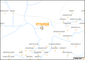 map of Ntsinga
