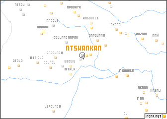 map of Ntswankan