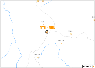 map of Ntumbaw