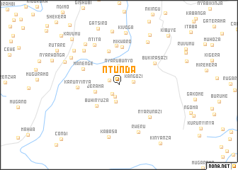 map of Ntunda