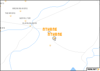 map of Ntwane