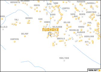 map of Nuahake