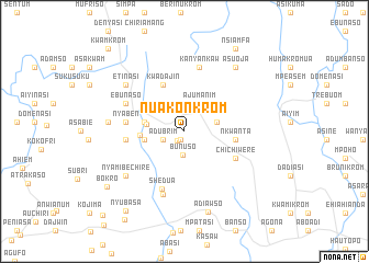 map of Nuakonkrom