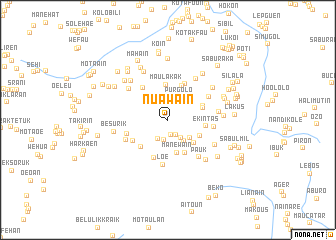 map of Nuawain