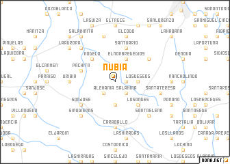 map of Nubia
