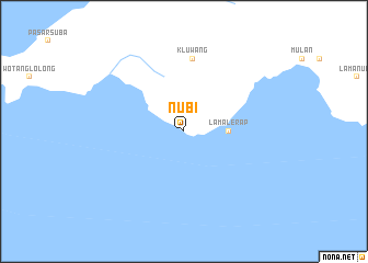 map of Nubi
