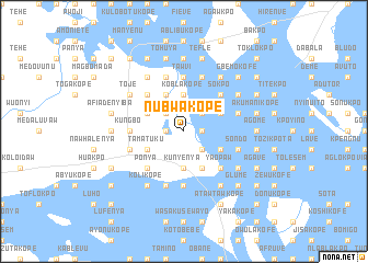 map of Nubwakope