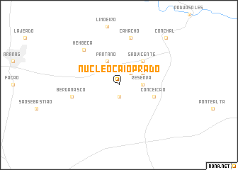 map of Núcleo Caio Prado