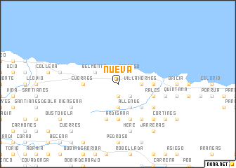 map of Nueva