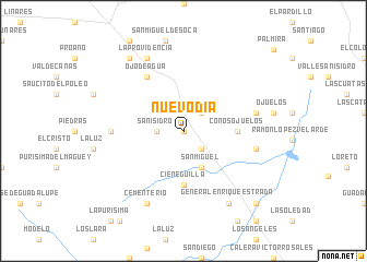 map of Nuevo Día