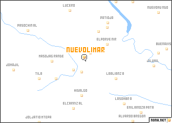 map of Nuevo Limar