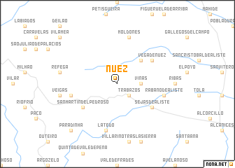 map of Nuez