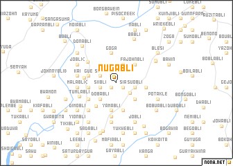 map of Nugabli