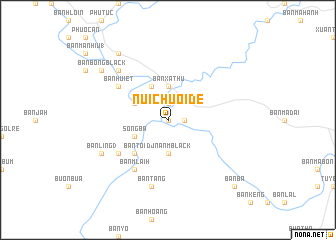 map of Núi Chuồi Ðê