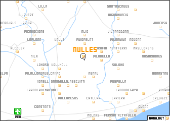 map of Nulles