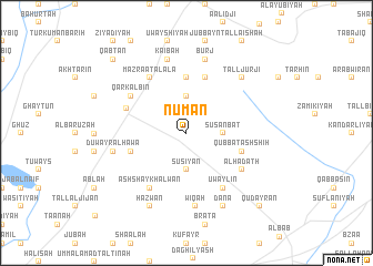 map of Nu‘mān