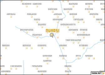 map of Numasi