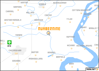 map of Number Nine