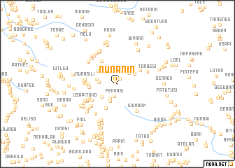 map of Nunanin