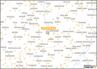 map of Nundoni