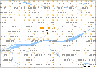 map of Nündorf
