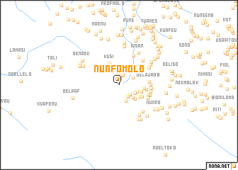 map of Nunfomolo